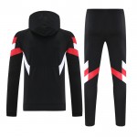 Manchester United Hoodie Training Sweatshirts 2024-25 Schwarze
